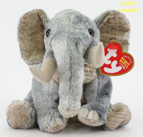 elephant beanie baby