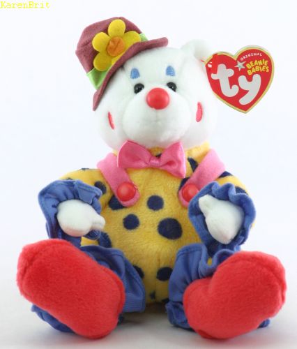 juggles the clown beanie baby