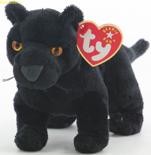 black panther beanie baby