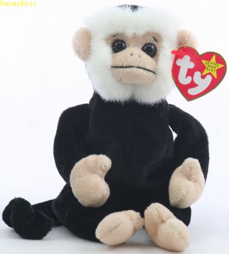 beanie baby monkey mooch