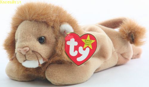 beanie baby roary the lion