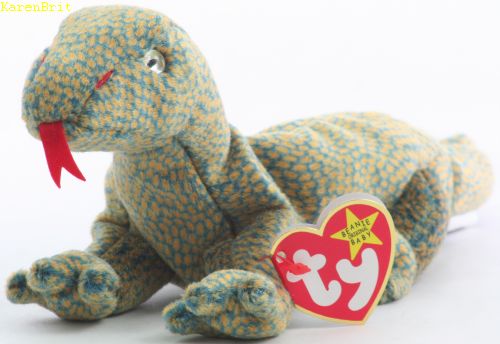 scaly the lizard beanie baby