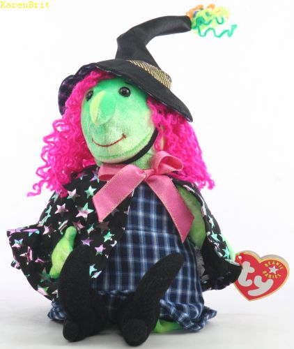 scary the witch beanie baby