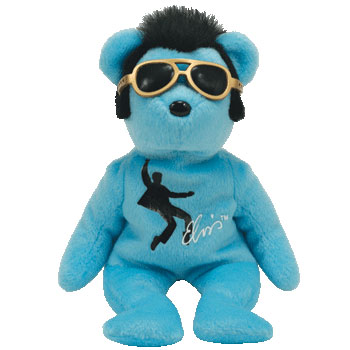 elvis beanie baby value